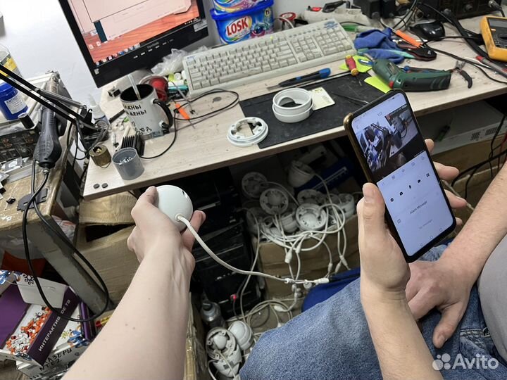 Камера rvi видеонаблюдение опт/розн много