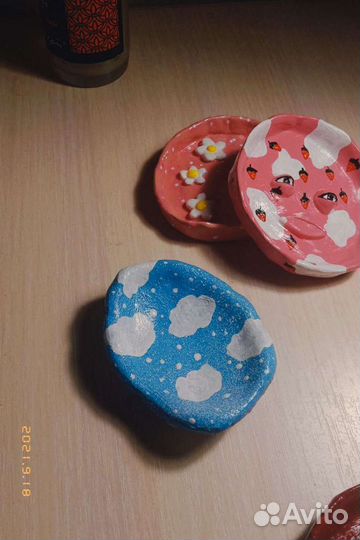 Керамические изделия ручной работы