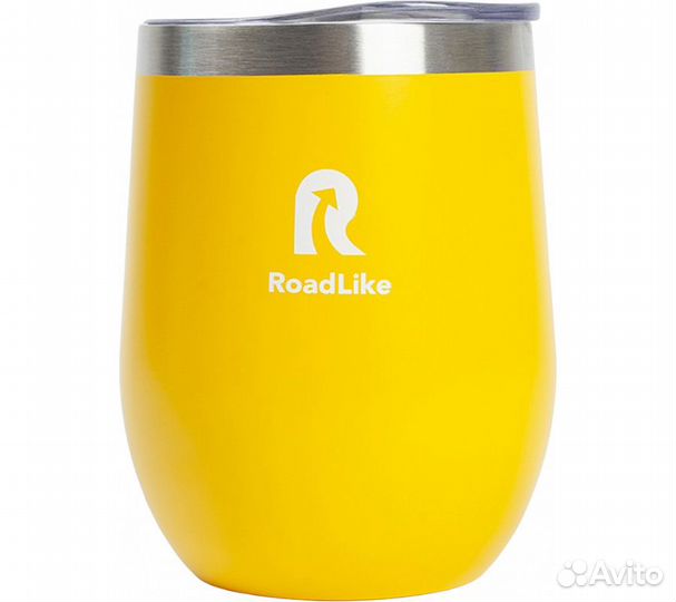 Термокружка RoadLike Mug 350мл, желтый