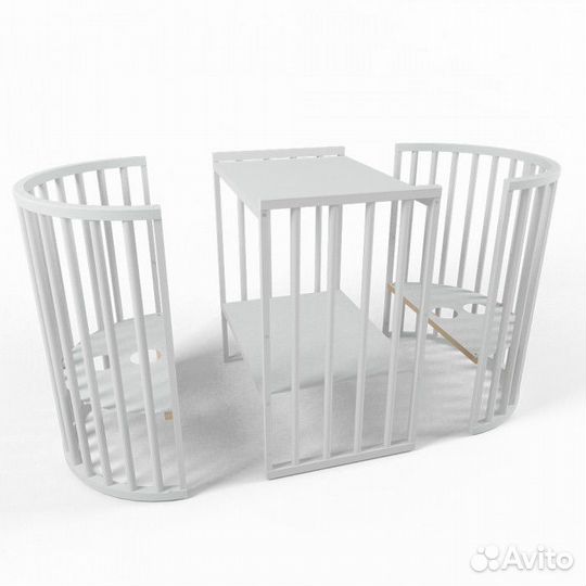 Детская кроватка 9в1 с маятником