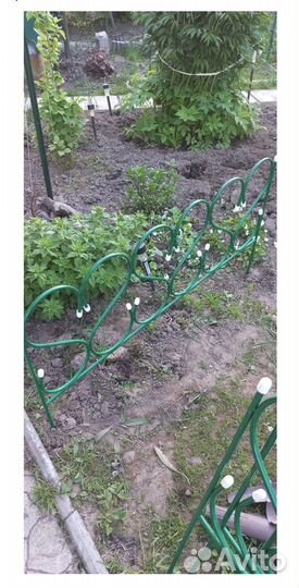 Заборчик садовый декоративный