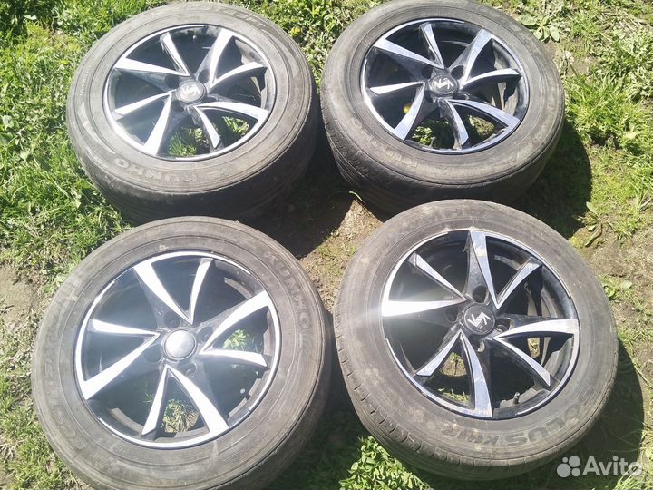Литые диски r15 на nissan almera