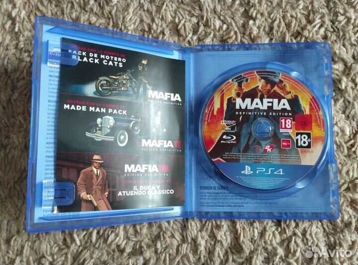 Mafia definitive edition для ps4