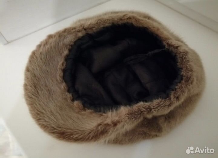 Берет норковый