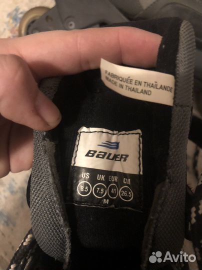 Роликовые коньки Bauer xtra 5.0 37р