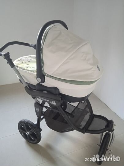 Коляска 3 в 1 сам Cortina Evolution Fiori 529