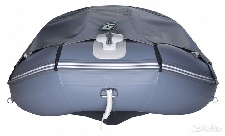 Лодка пвх Gladiator C370AL светло/темно-серый