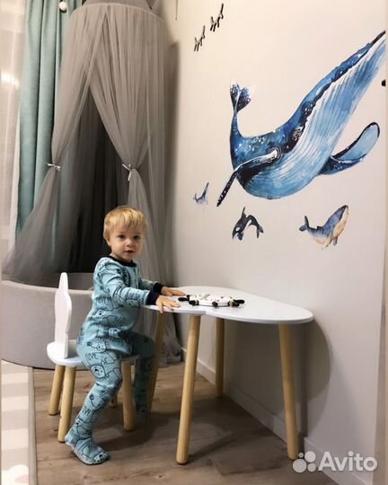 Детский стол и стул