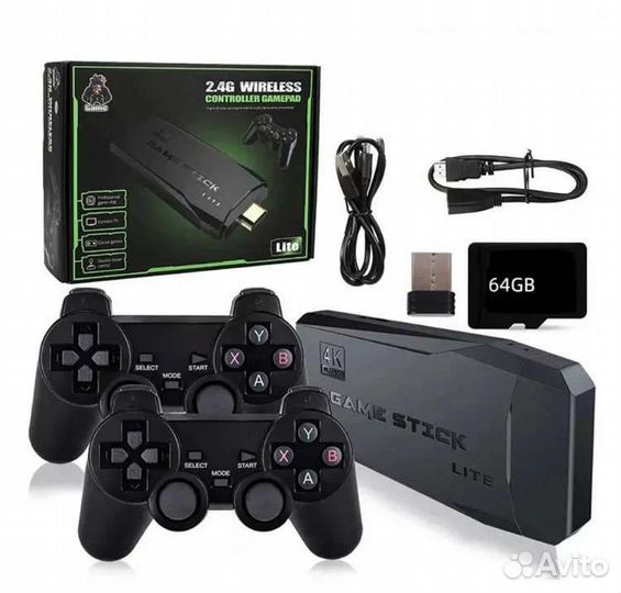 Игровая приставка Game Stick Lite, 4K, 10000+