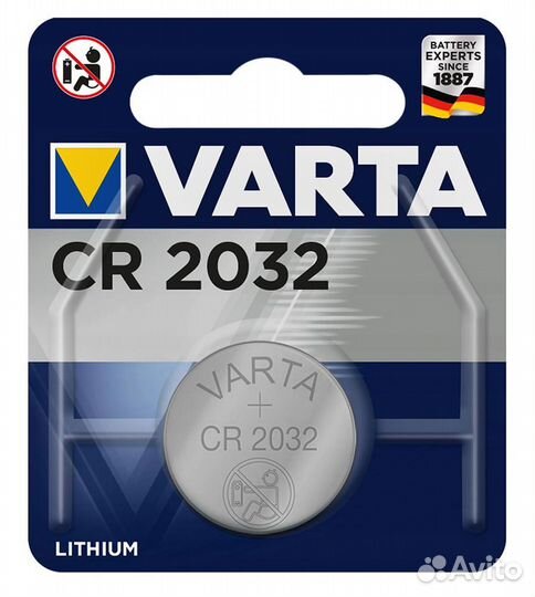 Литиевая батарейка Varta CR2032