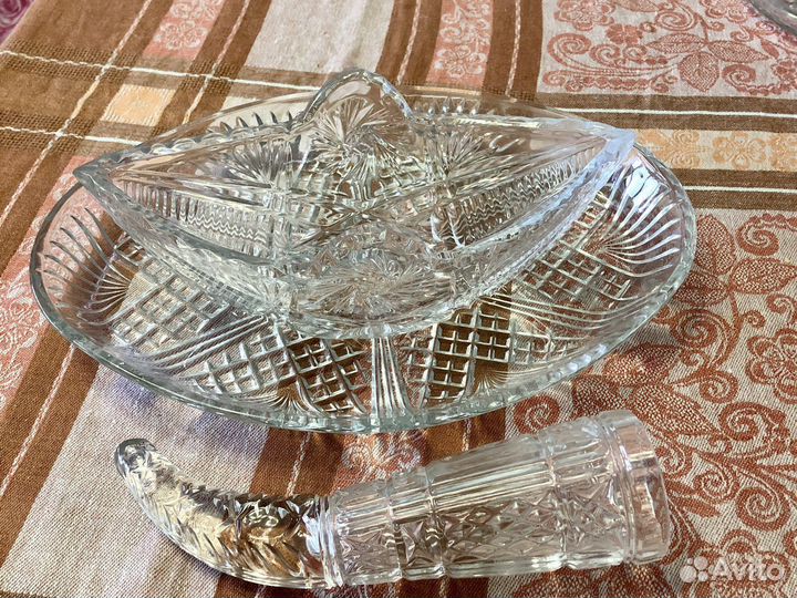 Хрусталь СССР подарок посуда