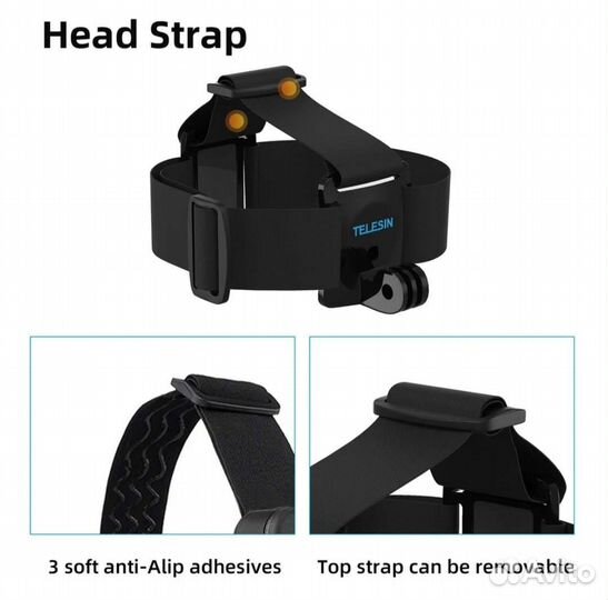 Набор креплений Telesin для GoPro Hero 11 10 9 8