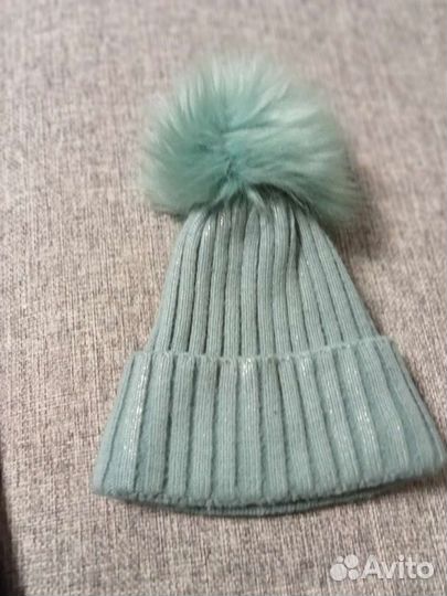 Шапка для девочки размер 56-58