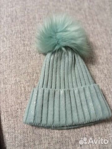 Шапка для девочки размер 56-58