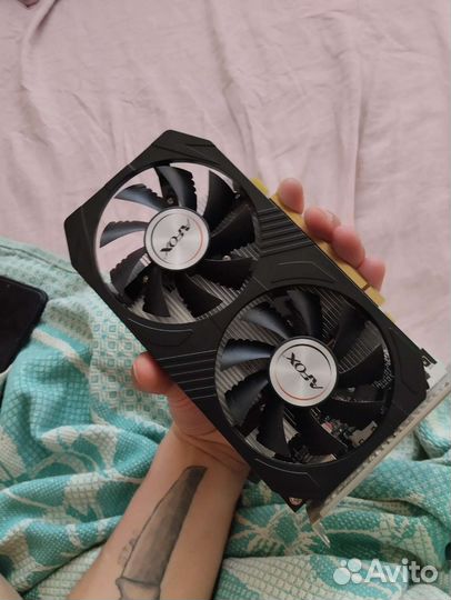 Видеокарта AMD afox RX 550 4GB