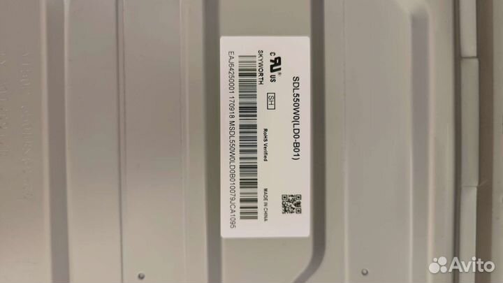 Телевизор LG 55UJ630 в разбор