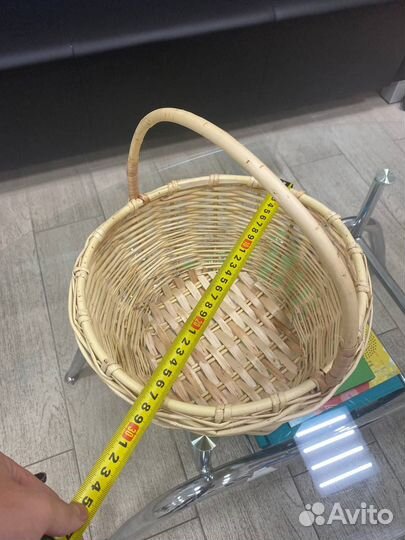 Корзины плетеные с ручкой