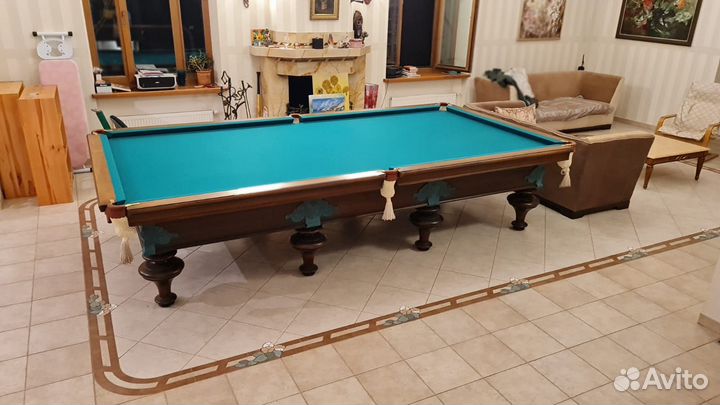 Бильярдный стол 12 футов, эксклюзив