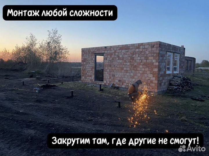 Винтовые сваи для бани