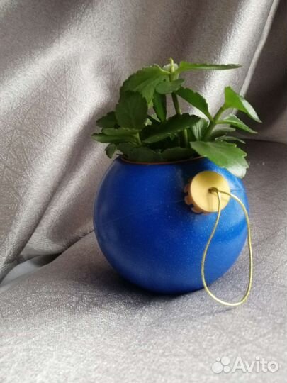 Кашпо с горшочком для цветов