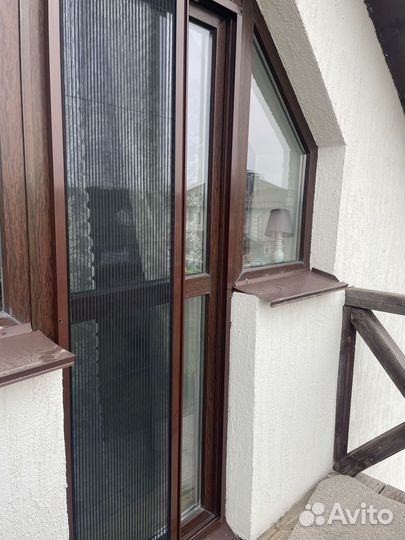 Москитная сетка плиссе на балкон 830*2030