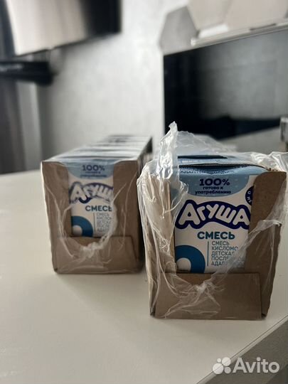 Смесь Агуша кисломолочная