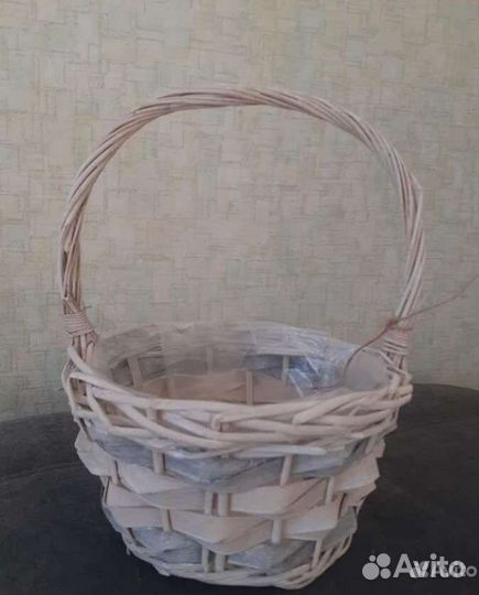 Корзинки плетеные декоративные