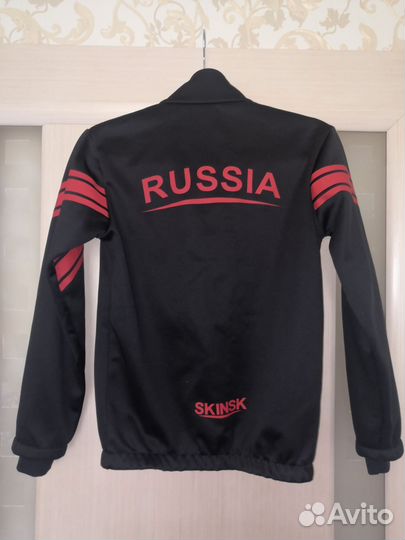 Детский лыжный разминочный костюм на рост 146