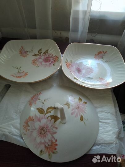 Салатники фарфоровые СССР