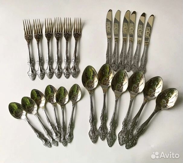 Столовые приборы. Набор. Новый