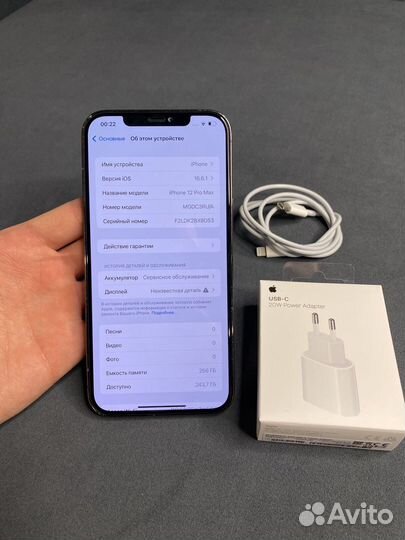 iPhone 12 Pro Max, 256 ГБ