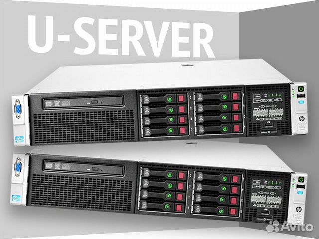 Сервер HP DL380p G8 8SFF 1x2667v2 8Gb p420i/2Gb 2x