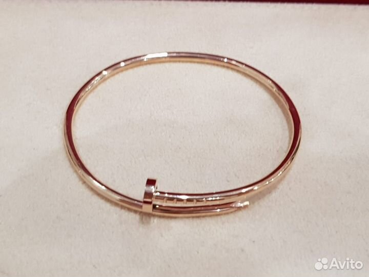 Золотой браслет гвоздь Cartier