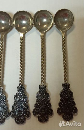 Чайные ложки мельхиор