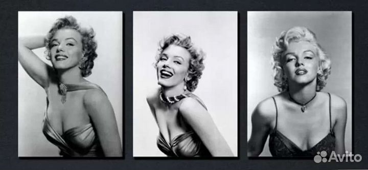 Модульная картина Мерлин Монро