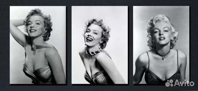 Модульная картина Мерлин Монро