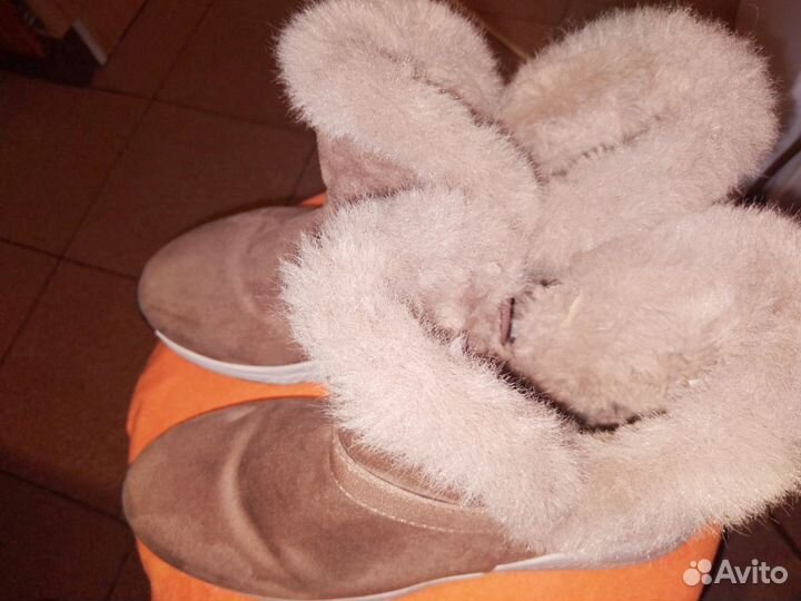 Полусапожки женские зимние 37