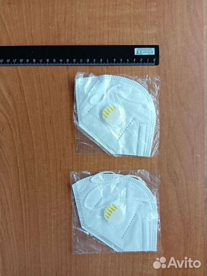 Респиратор одноразовый с клапаном кn 95/FFP 2