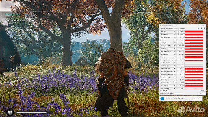 RTX 3060 12Gb (Гарантия) MSI Ventus 2X