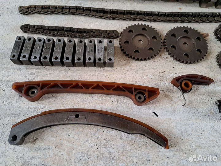 Гбц цепь грм Форд Фокус 2 рестайл 1,8 л