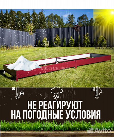 Грядки из металла