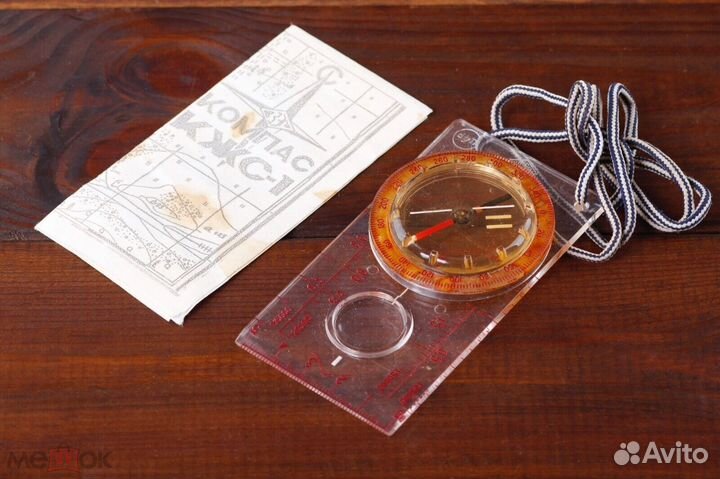 Компас кжс-1 СССР 1983 год с хранения