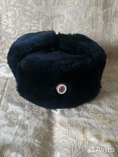 Мужская шапка мвд