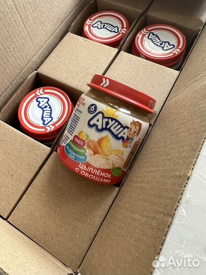 Детское питание агуша