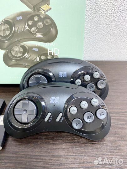 Беспроводная 16bit игровая консоль Sega