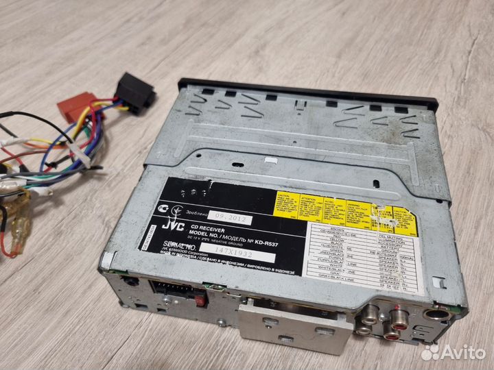 Магнитола JVC KD-R537