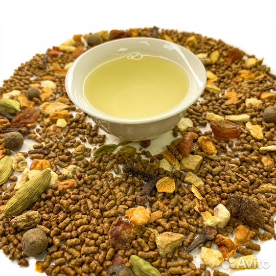 Чай гречишный пряный Белый глинтвейн