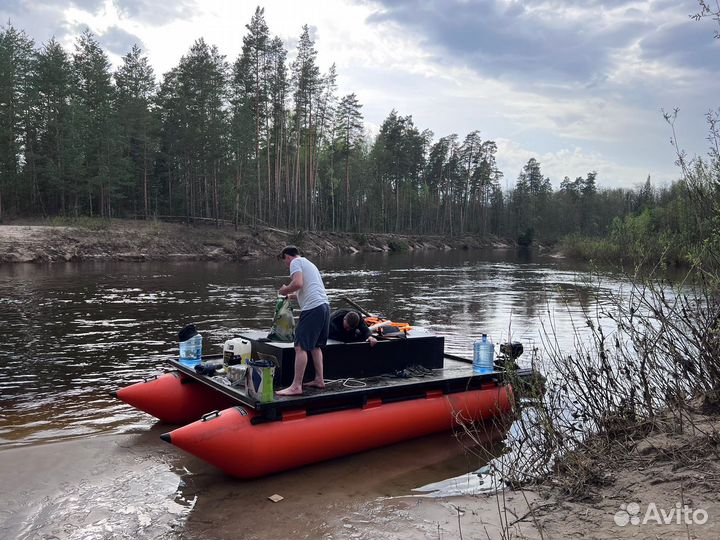 Катамаран плот