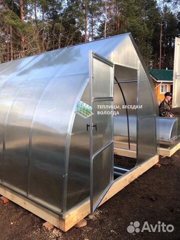 Теплица 3 на 4 стрелка, усиленная