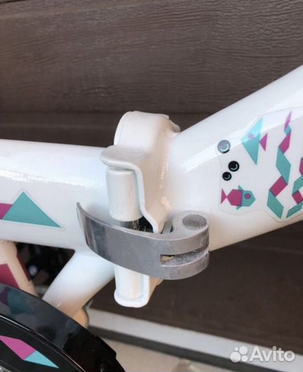 Детский складной велосипед с задним тормозом